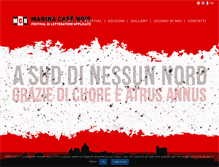 Tablet Screenshot of marinacafenoir.it